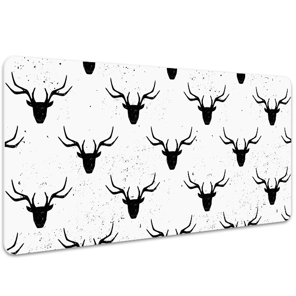 Sous main de bureau Tête de cerf