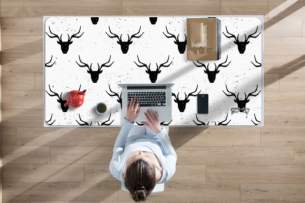 Sous main de bureau Tête de cerf