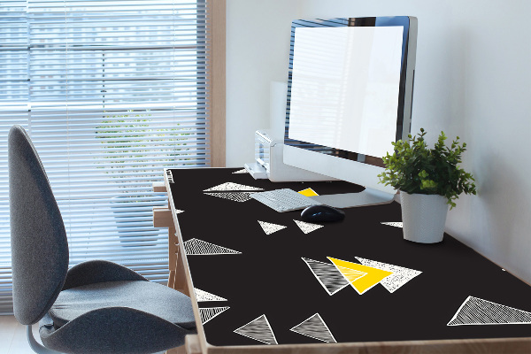 Protège bureau Triangles dessinés