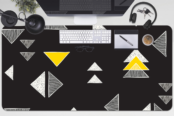 Protège bureau Triangles dessinés