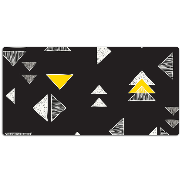 Protège bureau Triangles dessinés