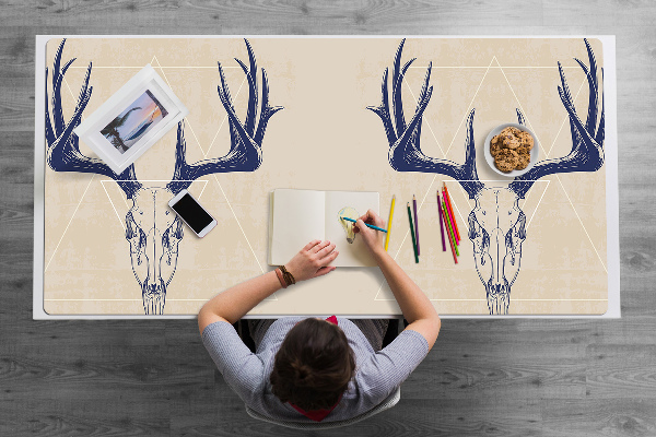 Tapis de bureau Crâne de cerf