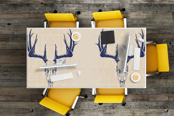 Tapis de bureau Crâne de cerf
