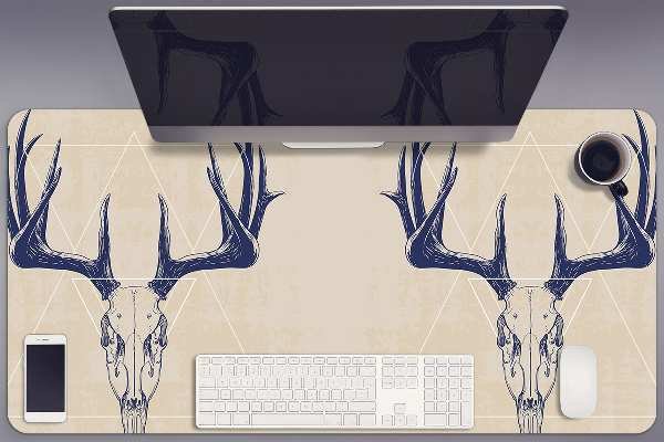 Tapis de bureau Crâne de cerf