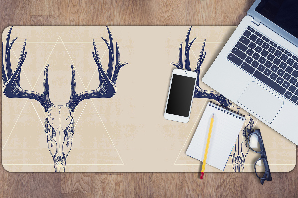 Tapis de bureau Crâne de cerf