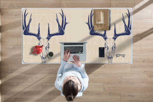 Tapis de bureau Crâne de cerf
