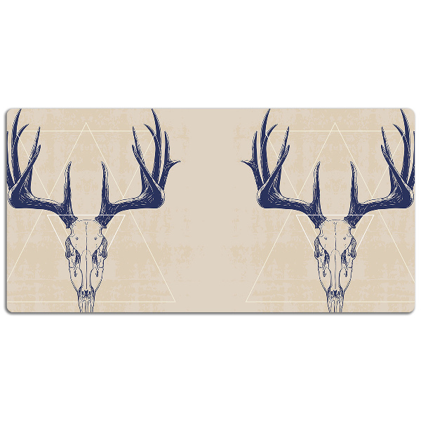Tapis de bureau Crâne de cerf