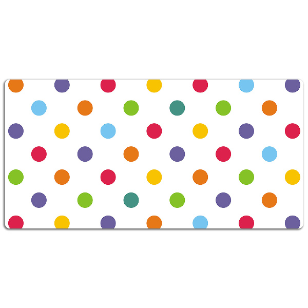 Tapis de bureau Points colorés