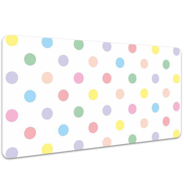 Tapis de bureau Points colorés