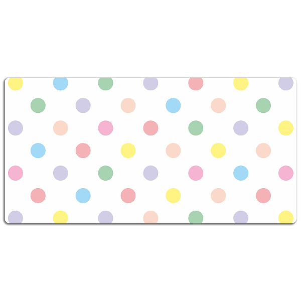 Tapis de bureau Points colorés