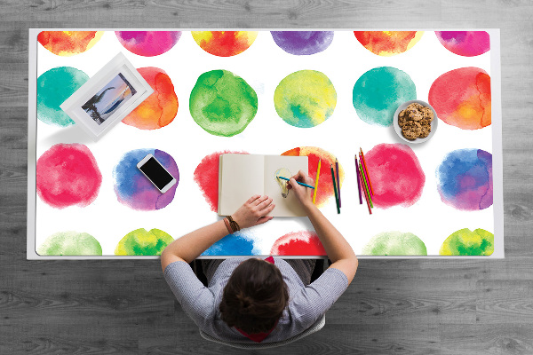 Tapis de bureau Points peints