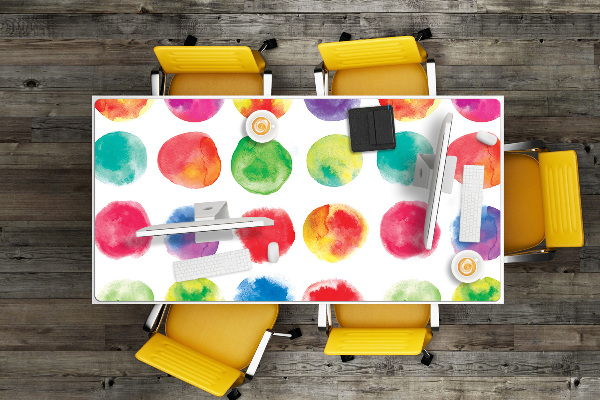 Tapis de bureau Points peints
