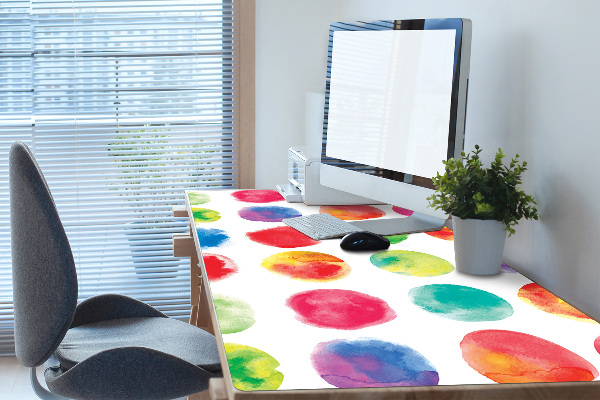 Tapis de bureau Points peints