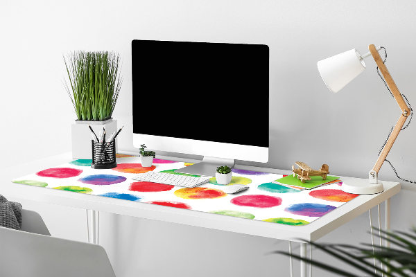 Tapis de bureau Points peints