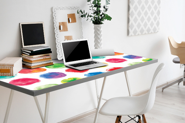 Tapis de bureau Points peints