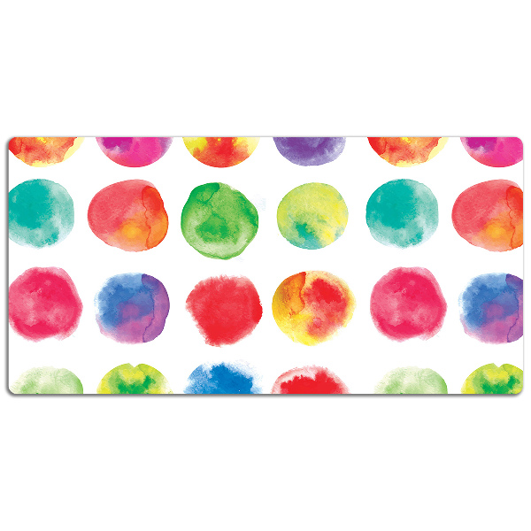 Tapis de bureau Points peints