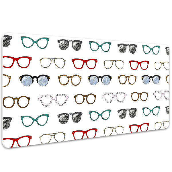 Sous main de bureau Lunettes rétro
