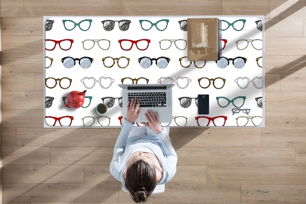Sous main de bureau Lunettes rétro