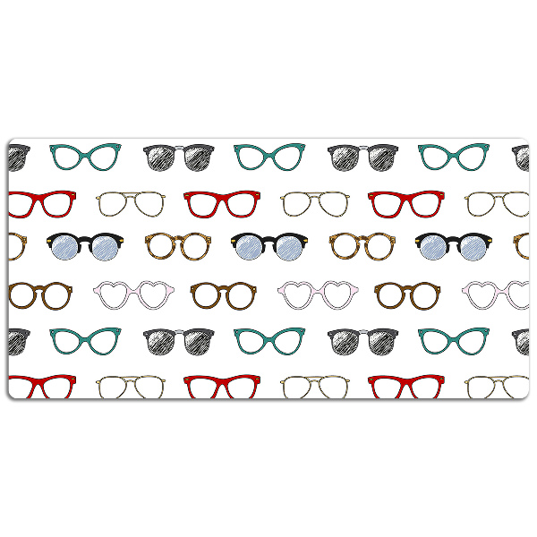 Sous main de bureau Lunettes rétro