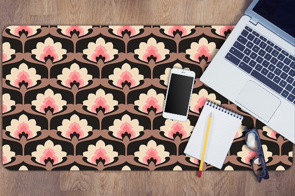 Sous main de bureau Motif floral