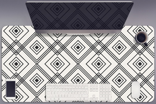 Sous-main bureau Illusion géométrique