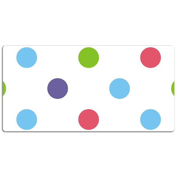 Tapis de bureau Points colorés