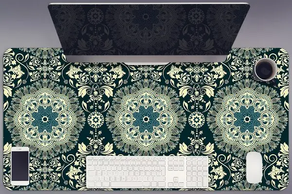 Sous main de bureau Damassé