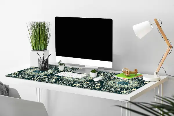 Sous main de bureau Damassé