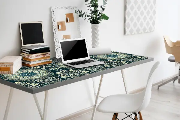 Sous main de bureau Damassé