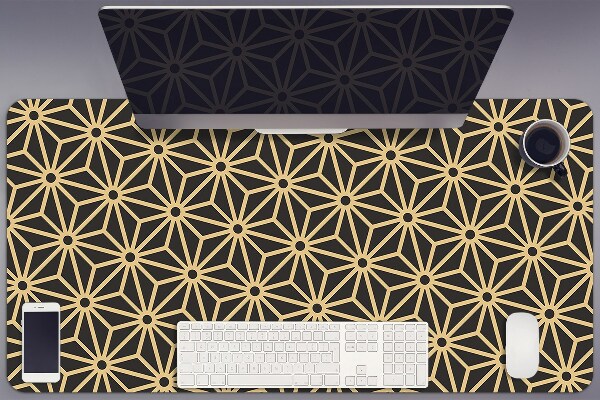 Sous-main bureau Modèle de cubes