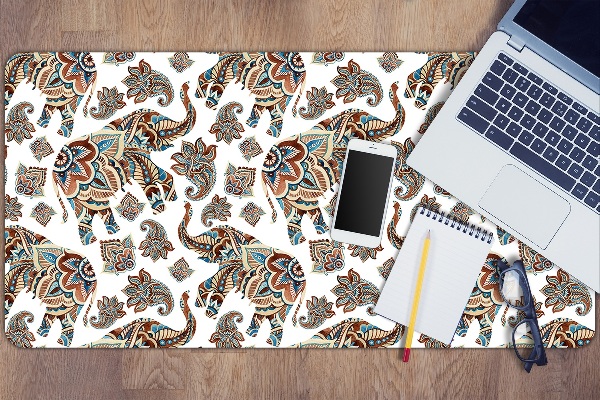 Sous main de bureau l'éléphant