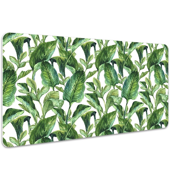 Protège bureau Feuilles tropicales