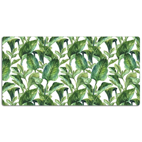 Protège bureau Feuilles tropicales