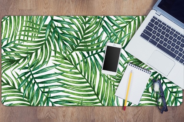Protège bureau Feuilles exotiques