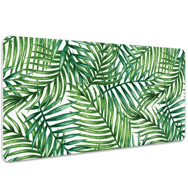 Protège bureau Feuilles exotiques