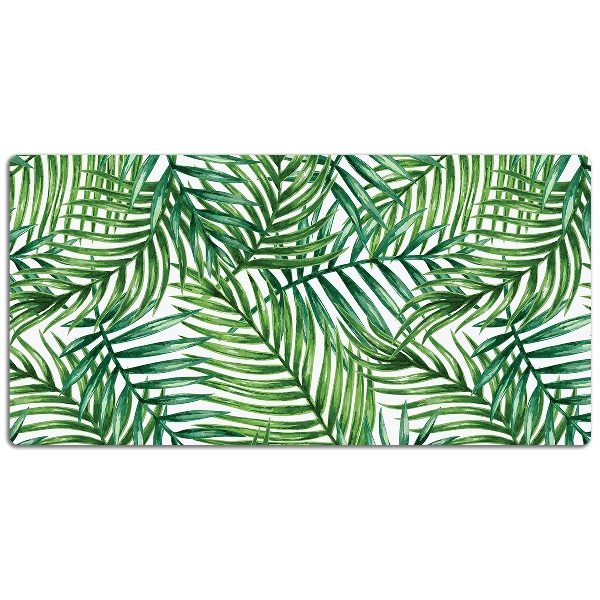 Protège bureau Feuilles exotiques