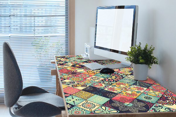 Sous-main bureau Mosaïque ethnique