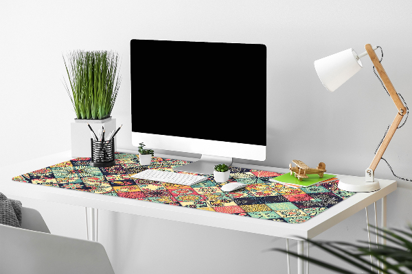 Sous-main bureau Mosaïque ethnique