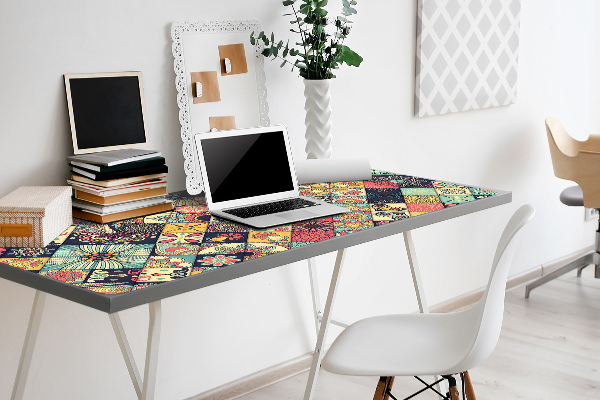 Sous-main bureau Mosaïque ethnique
