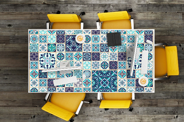 Sous-main bureau Beau patchwork