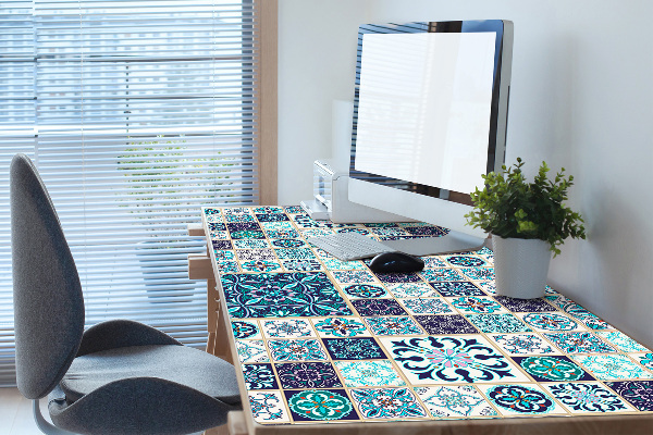 Sous-main bureau Beau patchwork