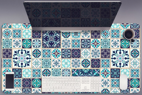 Sous-main bureau Beau patchwork