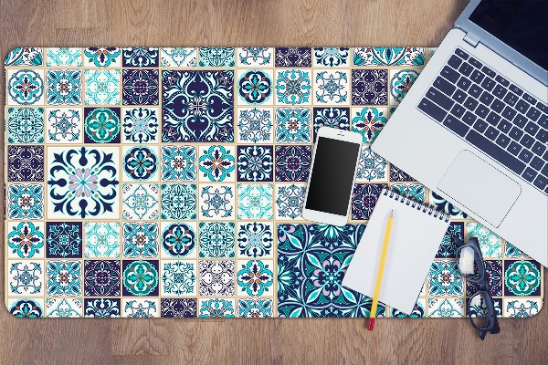 Sous-main bureau Beau patchwork