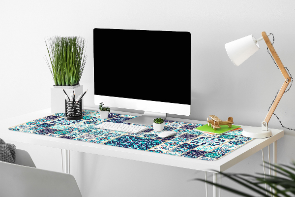 Sous-main bureau Beau patchwork