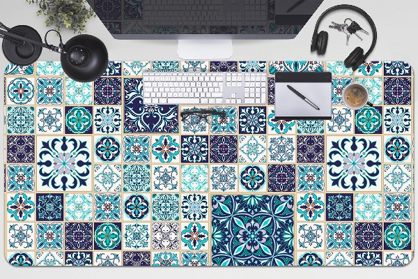 Sous-main bureau Beau patchwork