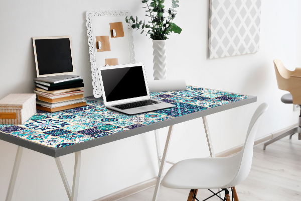 Sous-main bureau Beau patchwork