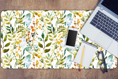 Sous main de bureau Fleurs boho