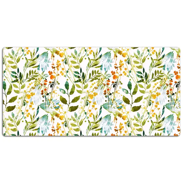 Sous main de bureau Fleurs boho