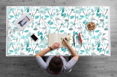 Tapis de bureau Feuilles d'aquarelle