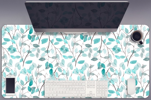 Tapis de bureau Feuilles d'aquarelle